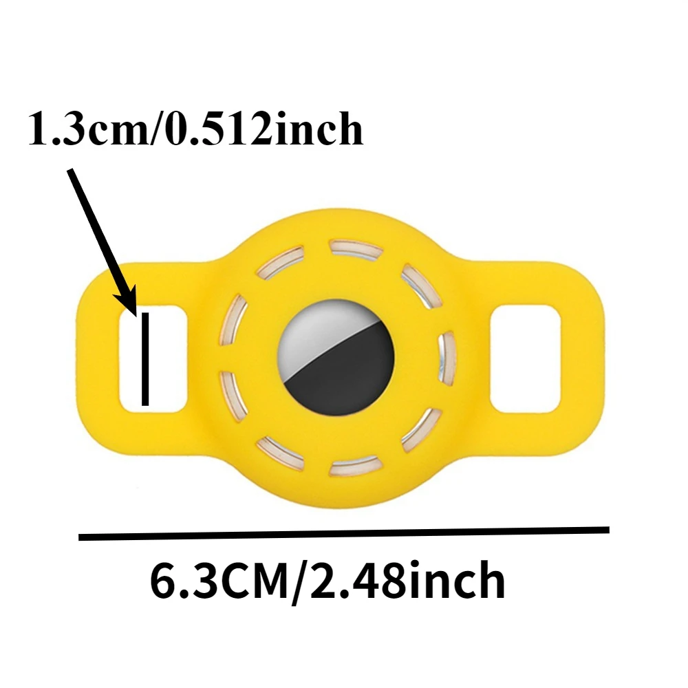 Funda silicona antipérdida Airtag para collar gato y perro pequeño - imagen 2