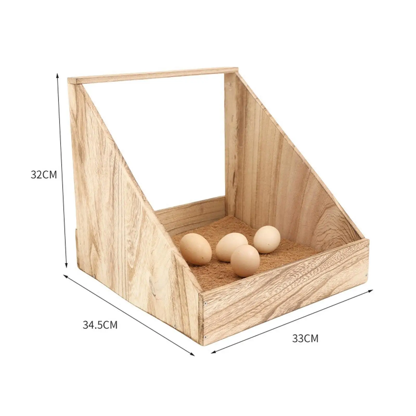 Chicken Nesting Box Single Compartment Chicken Coop Accessories Duty Laying Nest Box House Chicken Nesting Box Single Compartment Chicken Coop Accessories Duty Laying Nest Box House