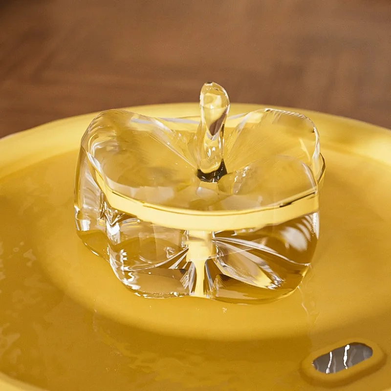 Dispensador automático de agua circulante para mascotas, cuencos de plástico para gatos, comederos automáticos redondeados para interiores y hogares - imagen 2