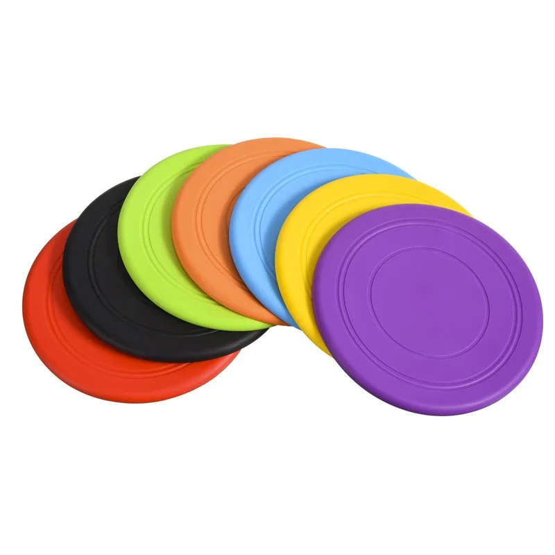 Frisbee volador de silicona para perros – Juguete exterior - imagen 3