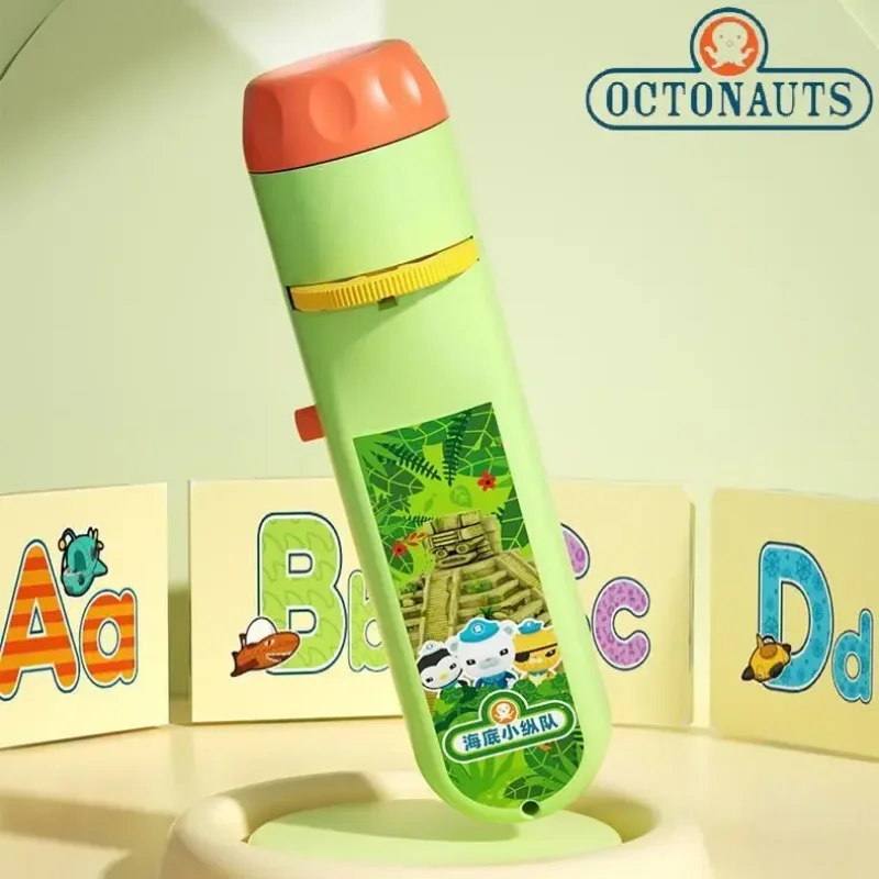 Linterna de proyección Original de octonautas, historia de aprendizaje para dormir, figura de acción de Anime Kawaii, lámpara de proyección con patrón transparente, regalo - imagen 3