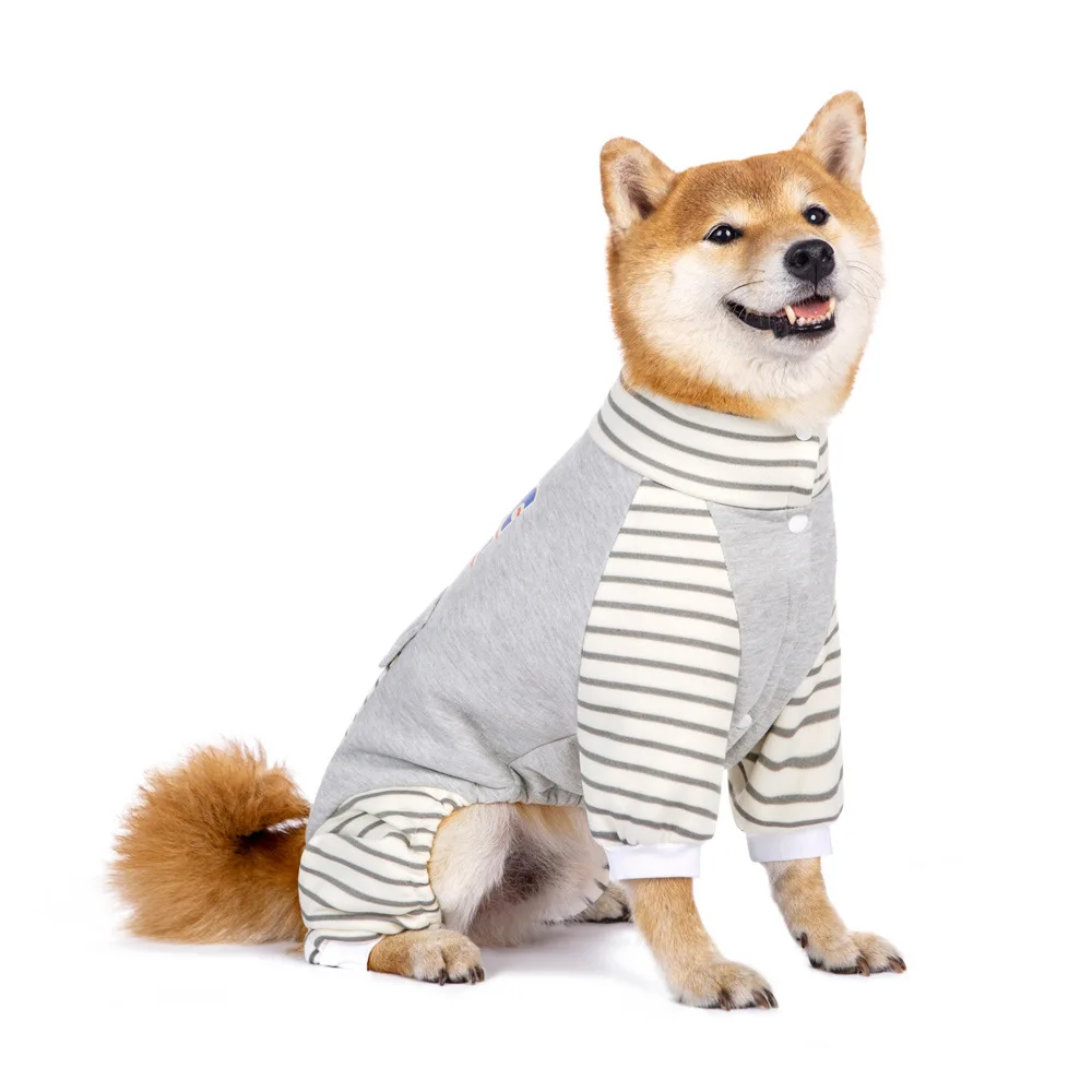 Ropa para perros grandes de dibujos animados, mono, pijamas, ropa para perros grandes, disfraz de samoyedo, Husky, Labrador, Golden Retriever - imagen 4
