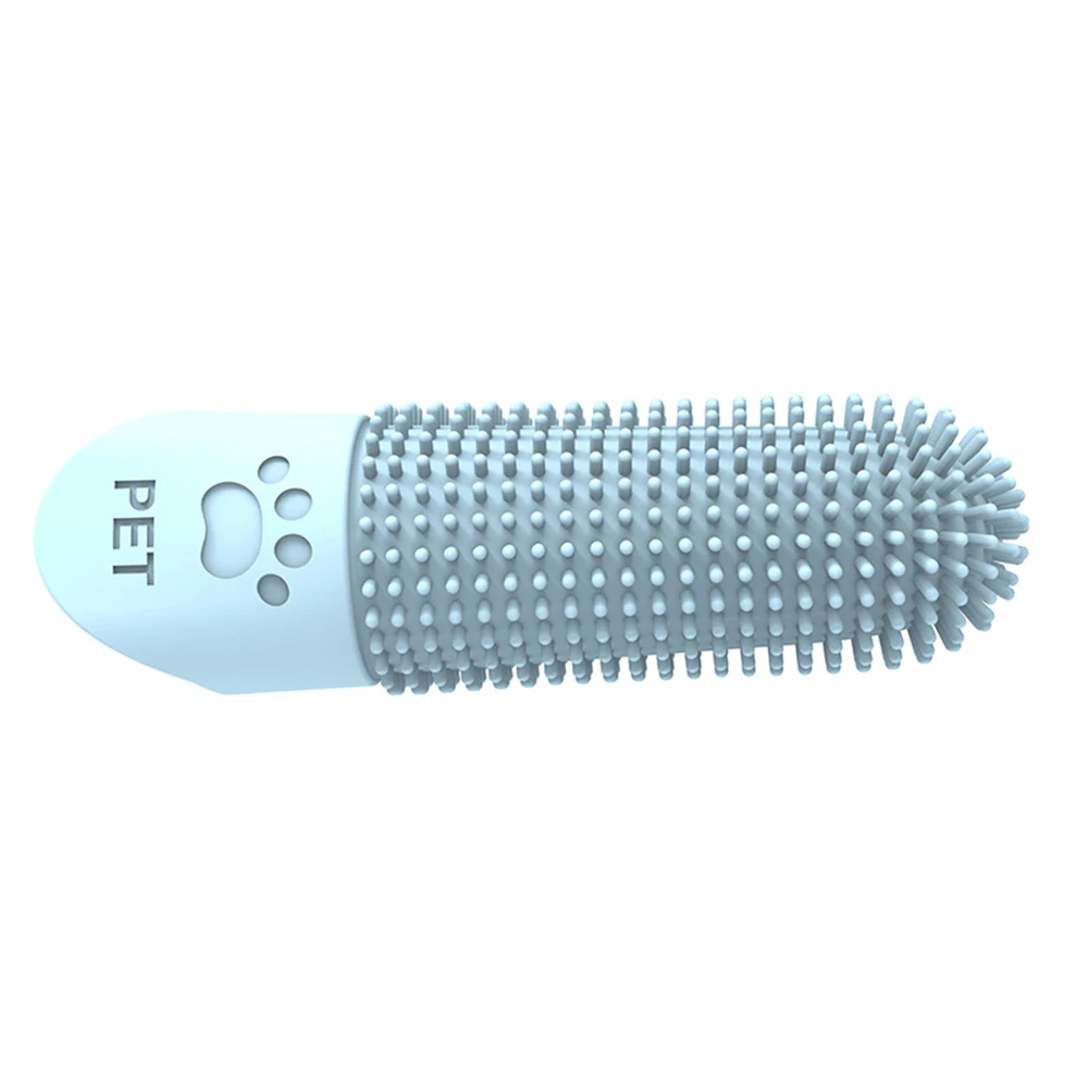 Cepillo dental de silicona para gatos y perros – Elimina sarro - imagen 3