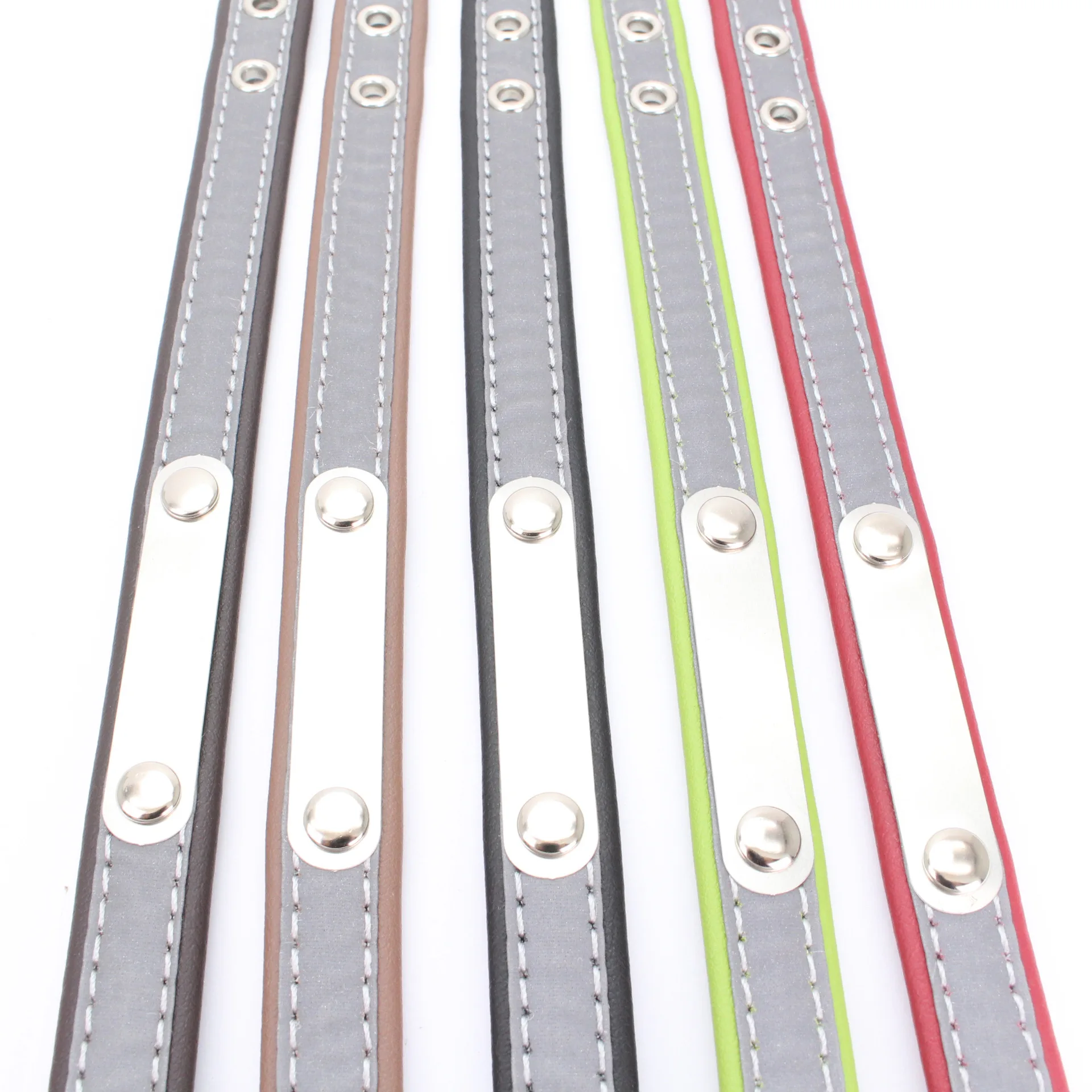 OUZEY-Collar reflectante para perros, Collar para mascotas con identificación grabada personalizada, Nylon impermeable, fácil de limpiar, accesorios para perros - imagen 2