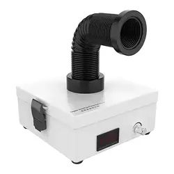 Extractor de humos de soldadura, taller con tres filtros, compacto, portátil, velocidad ajustable, absorbente de humo de soldadura para trabajo de bricolaje