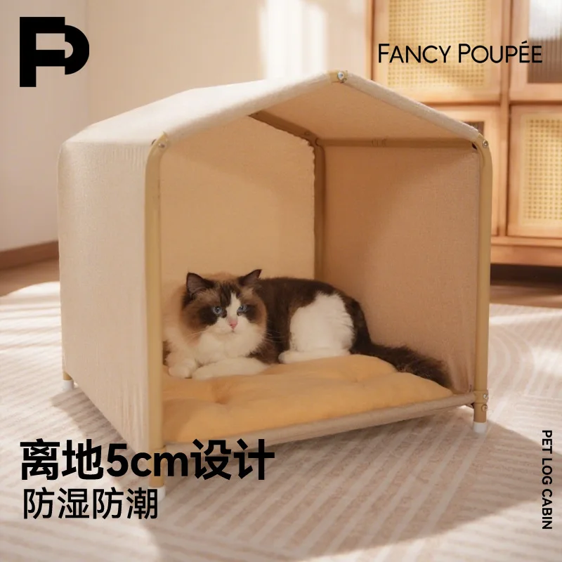 Casas para mascotas, casa para perros pequeños, casa para gatos, nido para gatos, suministros para mascotas