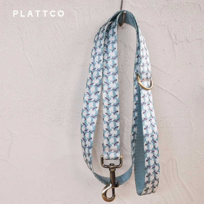 PLATTCO-Juego de perros de diseño único, estampado de Gardenia fría con hebilla de bronce de alta calidad, 5 tamaños, PDL345Br y PDL345Br - imagen 2