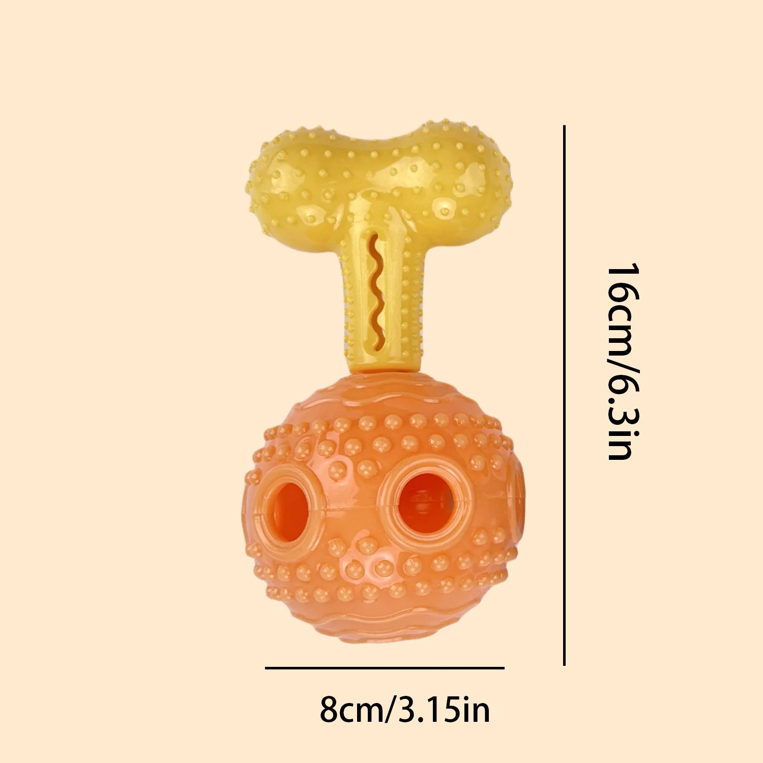 Juguete masticable para perros indestructible para cachorros, juguete de dentición duradero, juguete molar autónomo para aliviar el aburrimiento, juguete resistente para perros - imagen 5