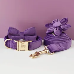 Accesorio para perros en algodon y terciopelo, unico personalizado