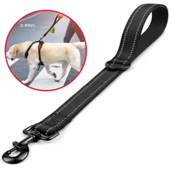 Correa reflectante de nailon duradera para perros grandes - 60 cm