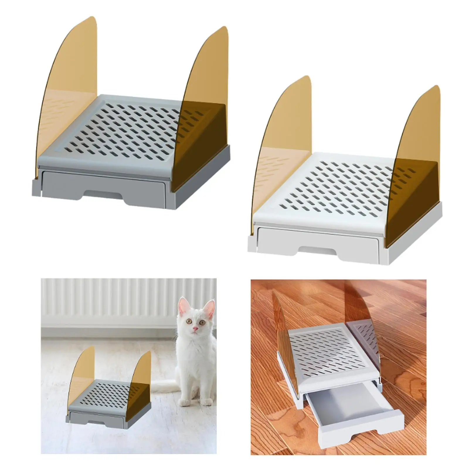 Pet Cat Litter Mat Waterproof Footboard Pad for Indoor Cats Home Bathroom Pet Cat Litter Mat Waterproof Footboard Pad for Indoor Cats Home Bathroom