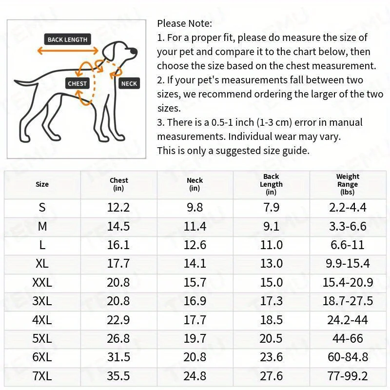 Ropa para perros de 1 pieza, chaleco práctico acolchado cálido de invierno para mascotas, chaqueta con cremallera trasera, abrigo para perros - imagen 2