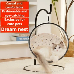Hamaca colgante para gatos - nido y cama de mascotas confortables