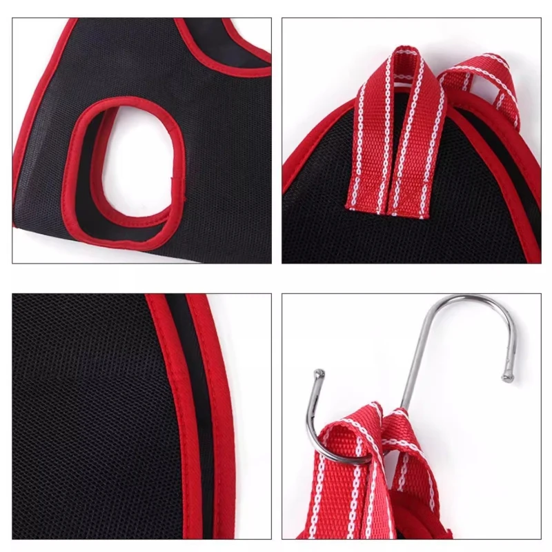 Hamaca para el cuidado de perros, soporte de fijación para gatos y perros, transpirable para recortar uñas, hamaca de belleza, bolsa de sujeción, suministros para mascotas, accesorios - imagen 3