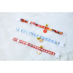 Collar con placa y campanilla para gato cachorro – Cierre seguridad