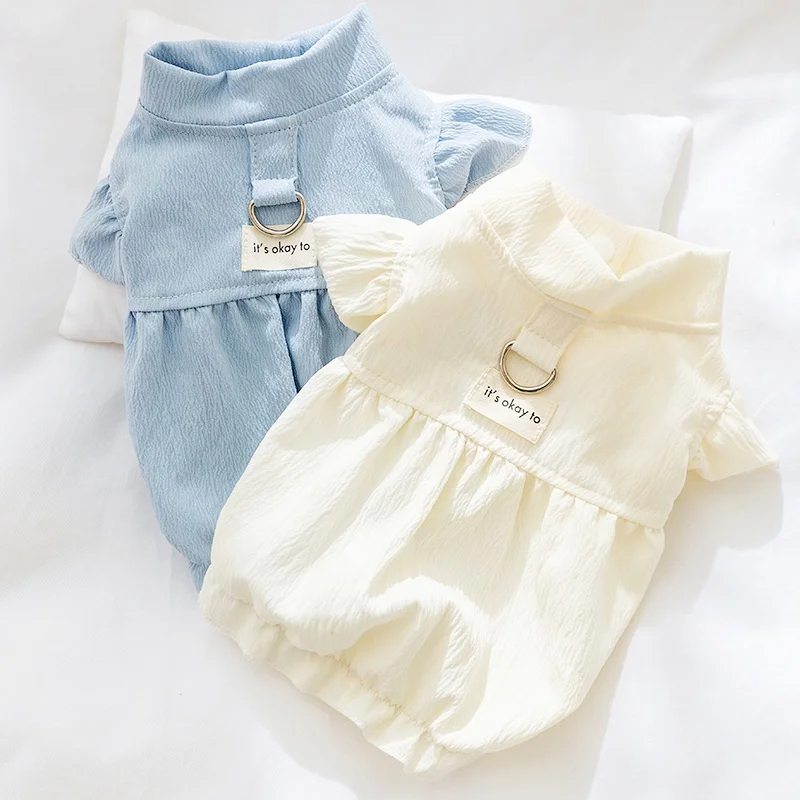 Vestido de moda para perros, ropa suave y bonita para perros, falda de princesa para cachorros, vestido de boda para Gato, disfraces para perros, ropa para mascotas Chihuahua - imagen 5