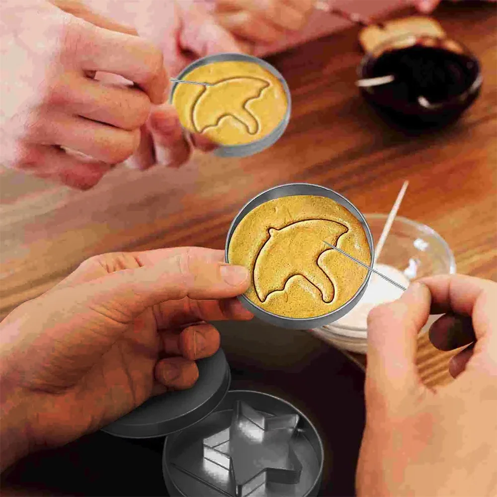Molde para galletas de azúcar, fabricante de dulces, galletas coreanas de panal, Kit de juego de acero inoxidable para fanáticos de la TV de calamar y niños - imagen 2