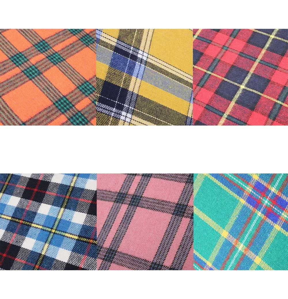 Bufanda personalizada a cuadros para perro, Bandana con nombre personalizado, Collar de babero para mascotas, regalo encantador para perros pequeños, medianos y grandes - imagen 3