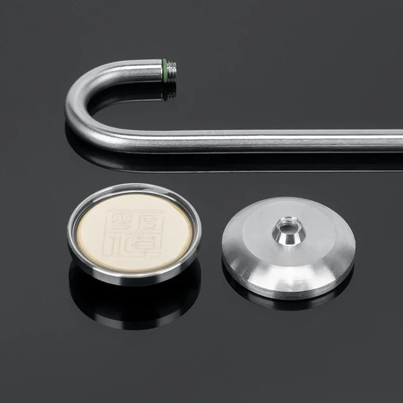 Difusor de CO2 para acuario, atomizador de material de acero inoxidable, disco cerámico, accesorios difusores de CO2 para el crecimiento de plantas acuáticas - imagen 4