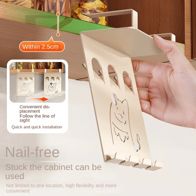 Soporte de pared para teléfono móvil sin ganchos de perforación, soporte retráctil para teléfono para baño, dormitorio, cocina, soporte de pared antideslizante