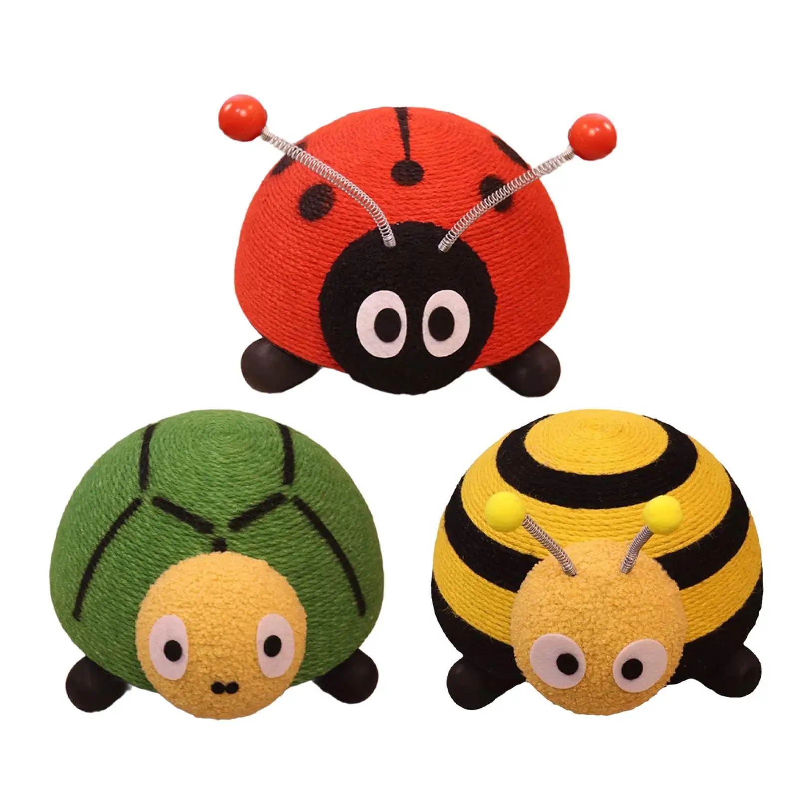 Bola rascadora para gatos, tablero rascador ligero y resistente para gatito