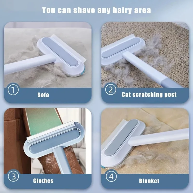 Cepillo limpiador pelo multifuncional para perros y gatos lavable - imagen 2
