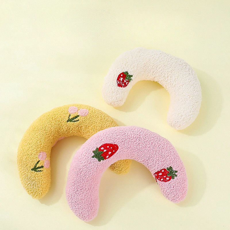 Juguete de peluche para masticar gato, hierba gatera, juguetes para morder, almohada de tira, juguetes interactivos suaves para gatos, juguete Katten