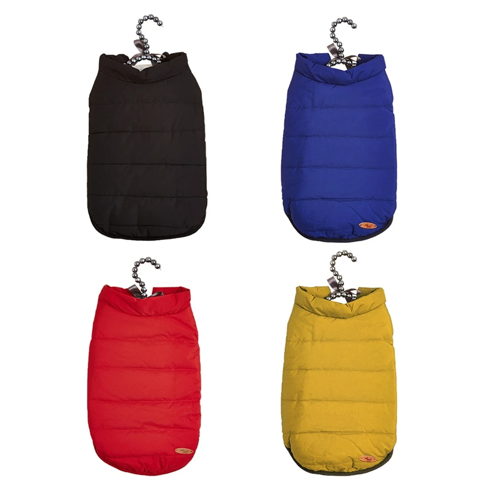 Ropa cálida de invierno para perros pequeños, chaleco grueso impermeable para cachorros, chaqueta para Chihuahua, disfraz para perros Pug, S-XL - imagen 3