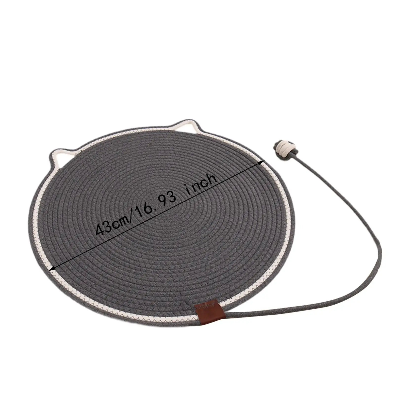 Cat Scratch Mat Floor Scratching Pad Cat Scratcher Pad for Indoor Cats Couch