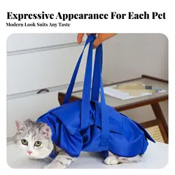 Bolsa transportín para gatos de consulta veterinaria y medicación