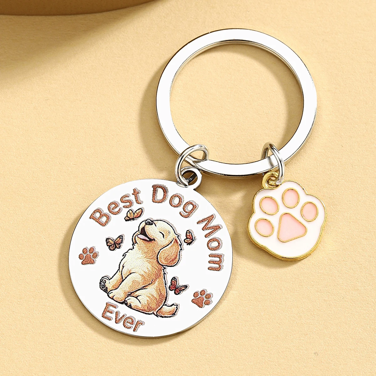 Llavero mono regalo para mamás de perros y amantes de cachorros - imagen 4