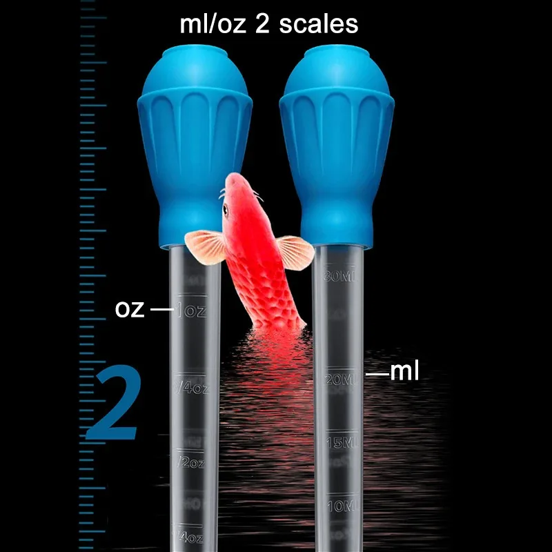 Sifón limpiador para acuario con pipetas extensibles de 29 a 45 cm - imagen 4