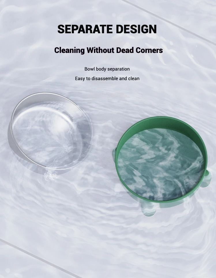 Cuenco antideslizante de acero inoxidable para perros con diseño antiderrames de cuatro patas, gran capacidad, fácil de limpiar, seguro y duradero para mascotas - imagen 3