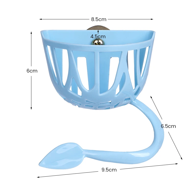 Alimentador de loros para mascotas, jaula colgante, contenedor de frutas y verduras, soporte para taza de alimentación, jaula para pájaros, alimentador, accesorios, suministro - imagen 2