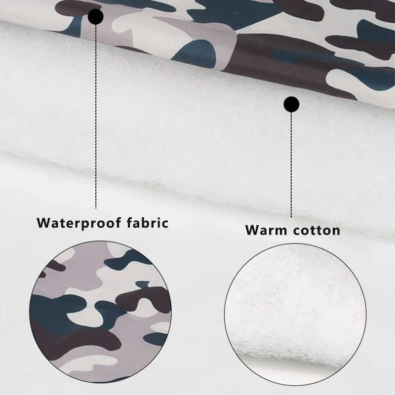 Chaqueta cálida de invierno para perro, mono impermeable para cachorro, ropa para Chihuahua, Bulldog Francés, Yorkie, abrigo, ropa para perros pequeños y medianos - imagen 4