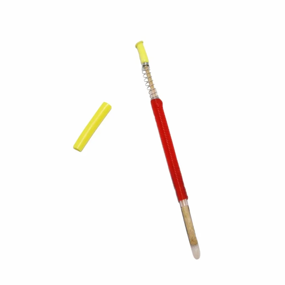 Herramienta de apicultura de plástico para Injerto de larvas de abeja, equipo de cría de abejas reina con émbolo cargado por resorte, 20 piezas