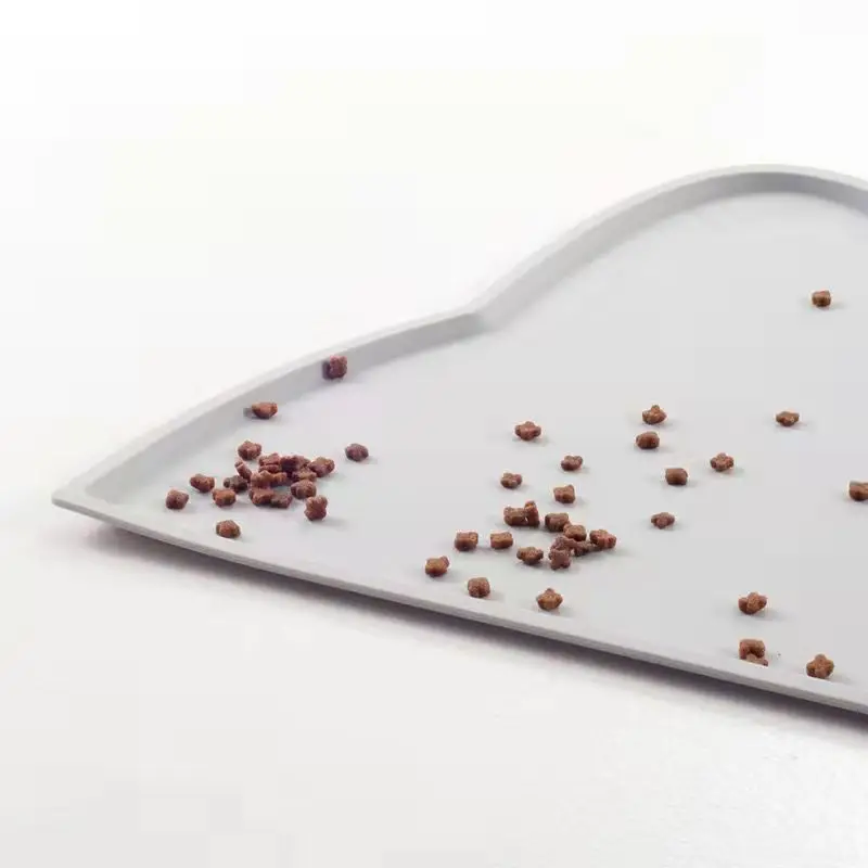 Estera de silicona para mascotas, almohadilla de alimentación de alimentos para mascotas, cuenco impermeable para perros y gatos, estera de comida, bandeja alimentadora para cachorros, mantel individual con cojín de agua - imagen 4