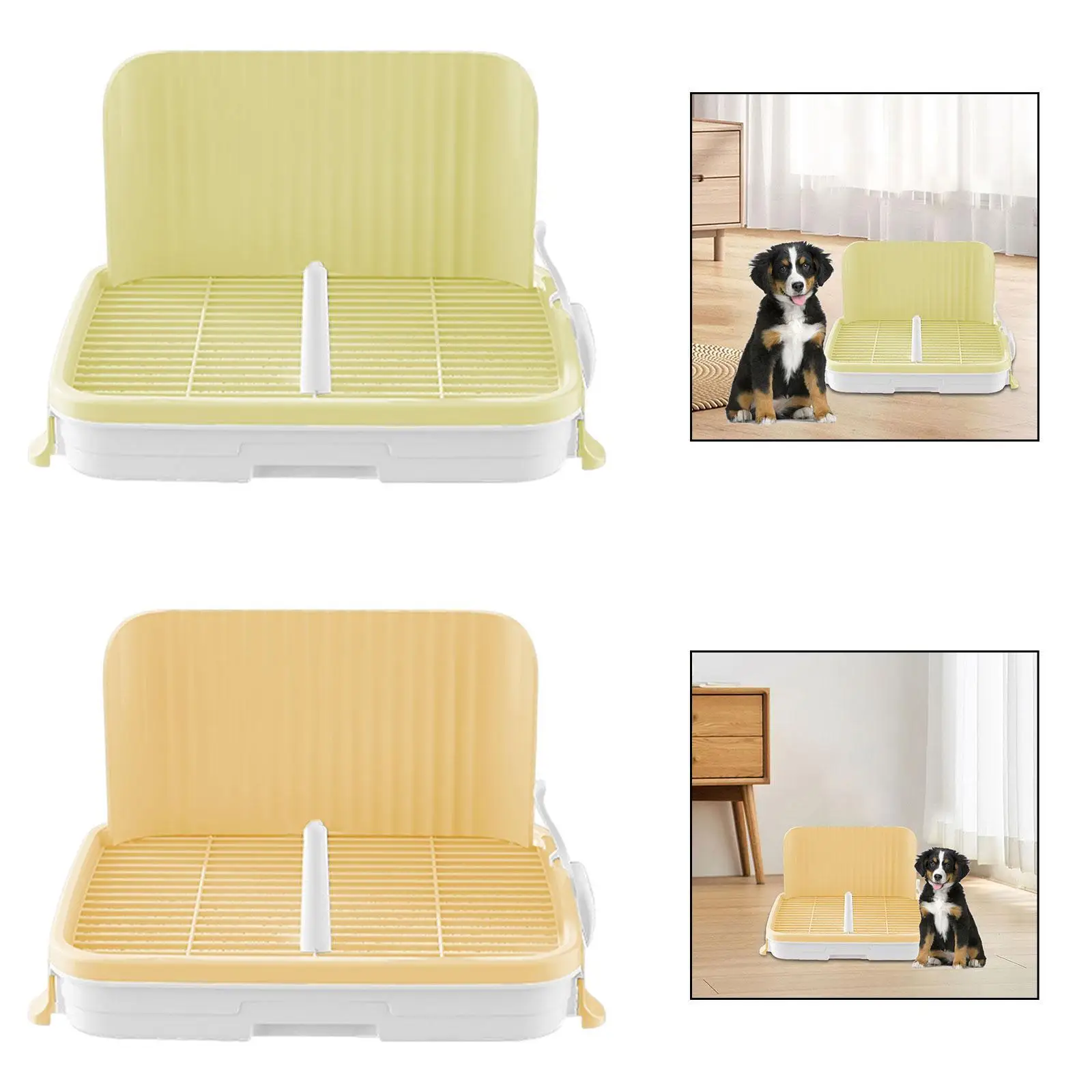 Dog Toilet Training Toilet Pet Cat and God Mesh Potty Tray Pet Training Pad 20.08''x14.57''x12.20''