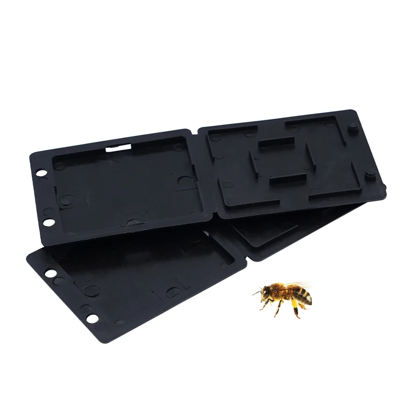 Trampa de abejas para colmena, Colector de escarabajos, contenedor de insectos, almacenamiento de apicultura, caja de colmena, tapa de captura para granja de jardín, 5 piezas - imagen 2