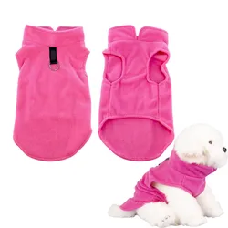 Ropa de lana de invierno para perros, ropa para cachorros, abrigo de Bulldog Francés, disfraces de Pug, chaqueta para perros pequeños, chaleco para Chihuahua, Hondenkleding