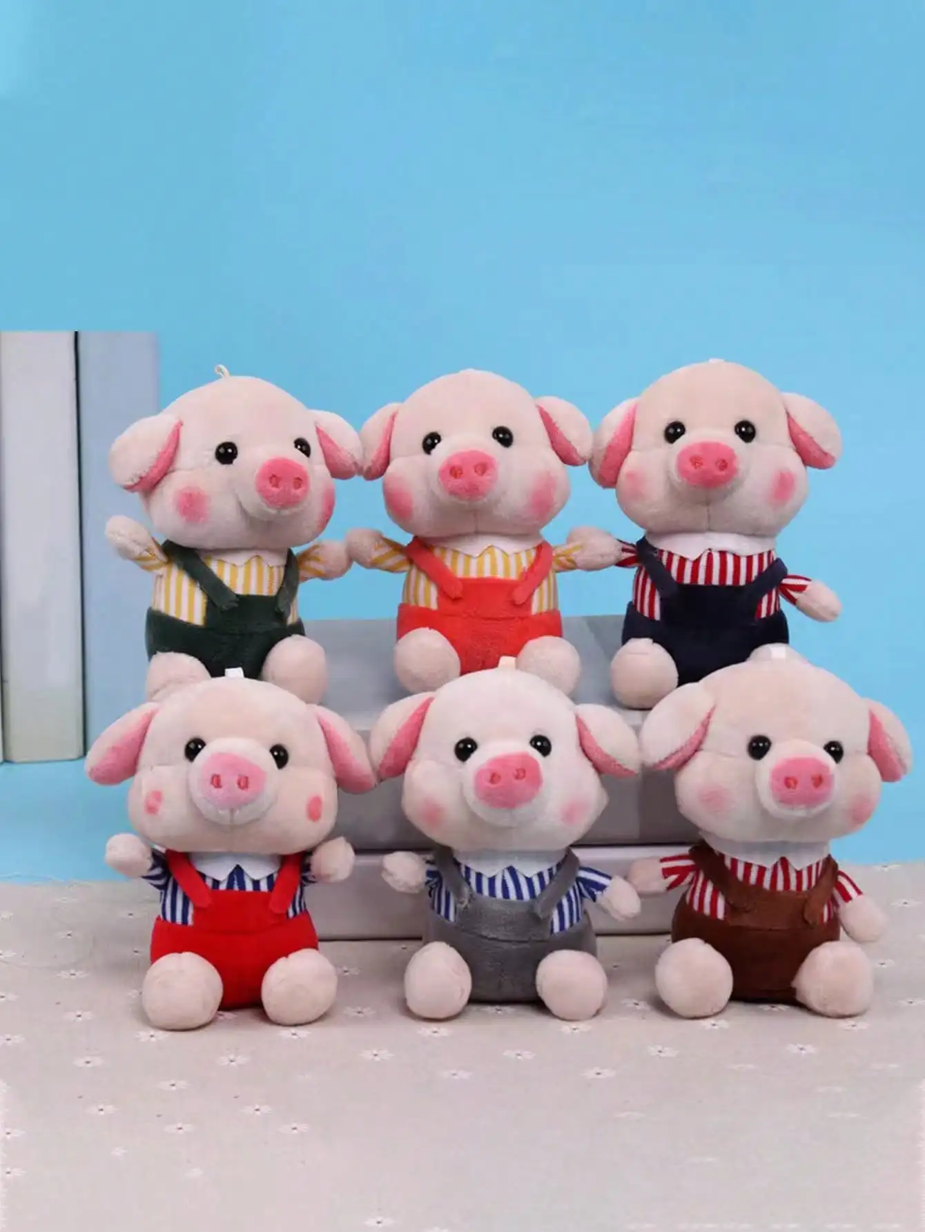 Peluche cerdito interactivo para gatos y perros
