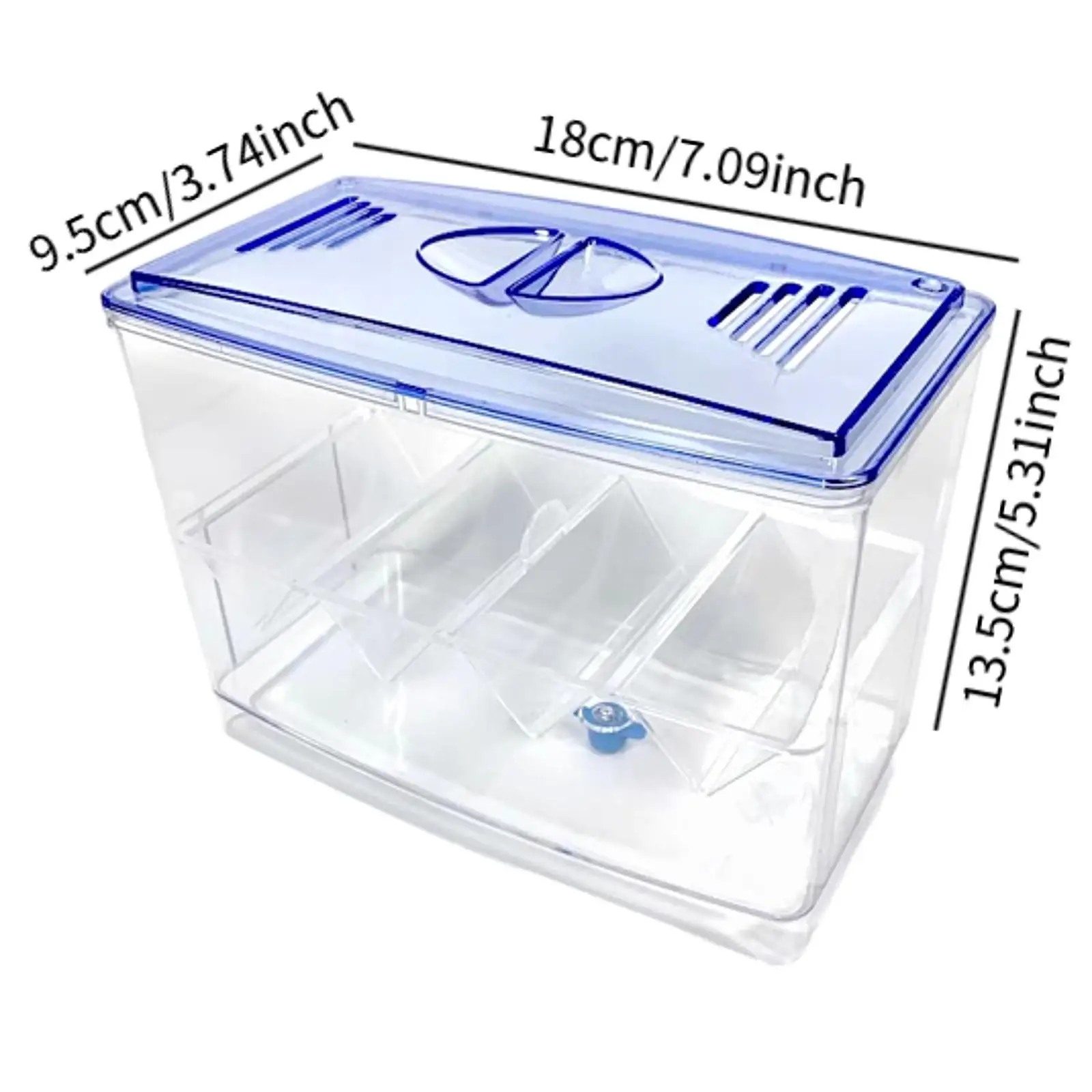 Breeder Box Easy Use Multifunction Sturdy Fish Isolation Box for Baby Fishes