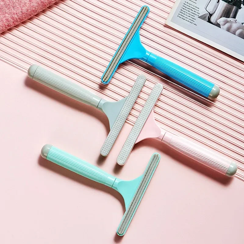 Cepillo removedor de pelo de Mascota, doble cara, limpieza de pelo de gato, aseo de perro, recolector de lana, afeitadora, accesorios para mascotas - imagen 2