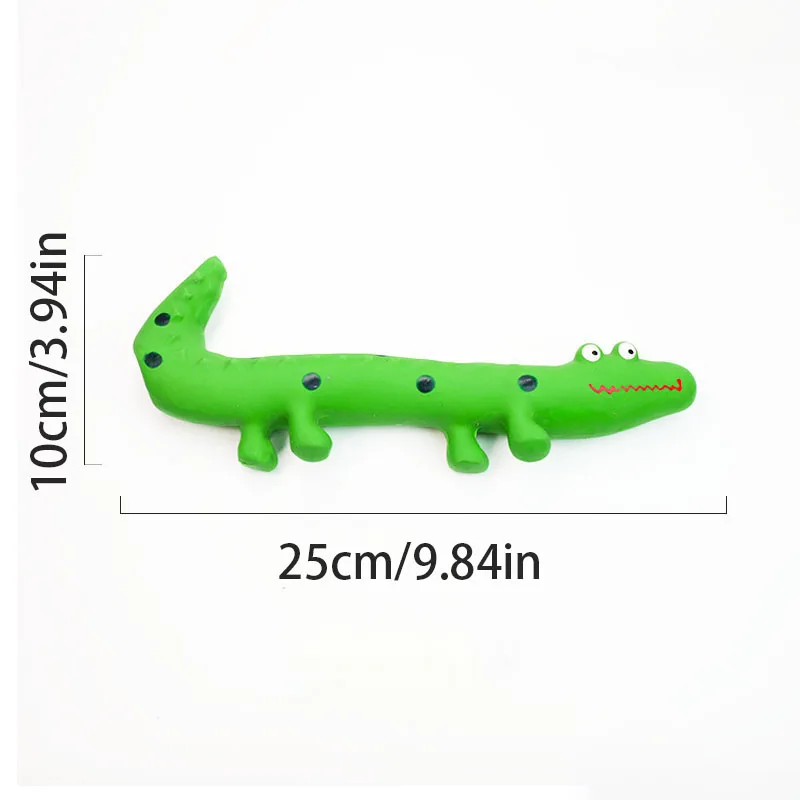 Juguete látex con forma de camaleón para perro resistente a mordidas - imagen 5