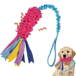 Juguete de cuerda para perros - resistente a mordidas y con sonido