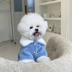 Chaqueta polar térmica para Schnauzer y perros pequeños