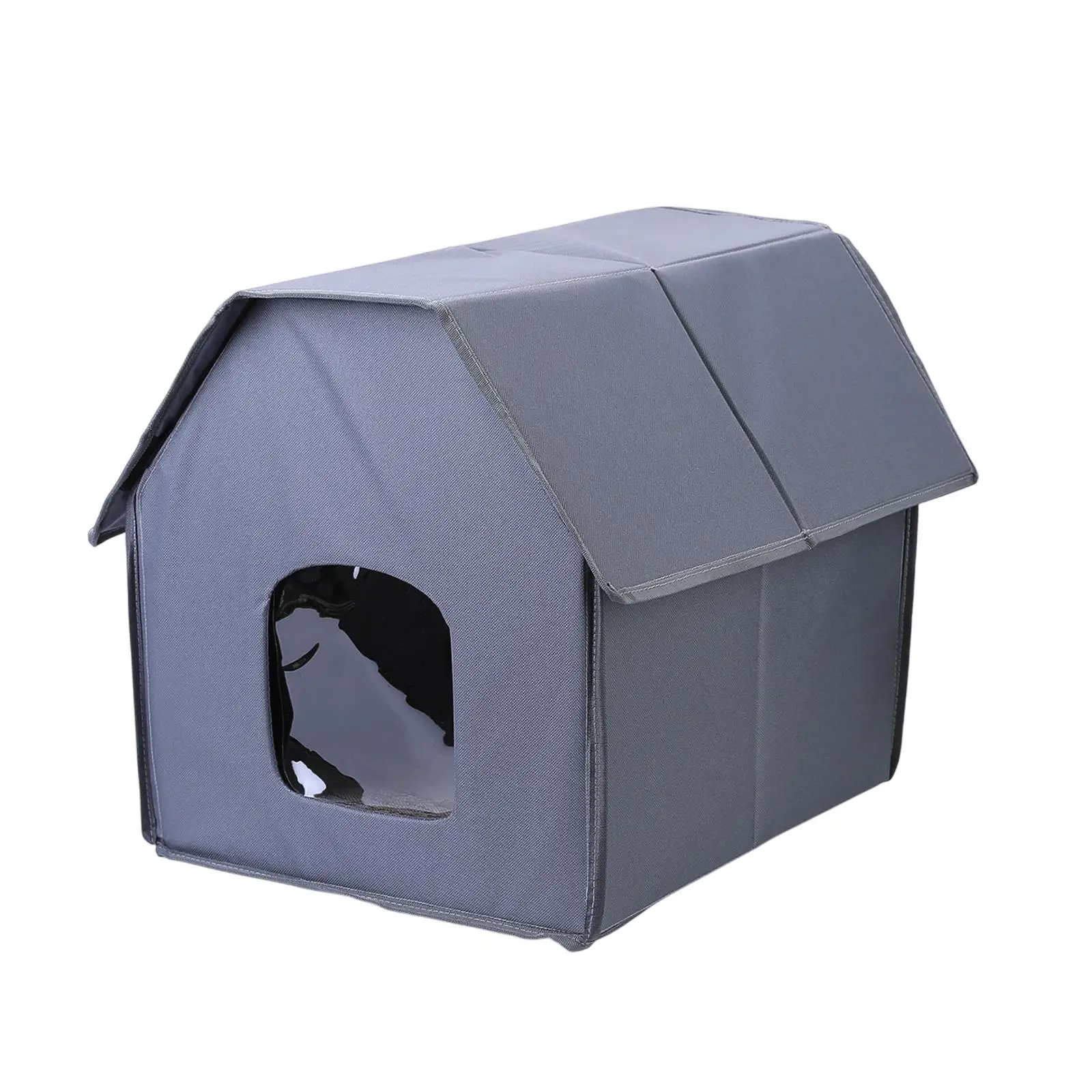 Casa para perros y gatos al aire libre, tienda para gatos resistente a la intemperie, cama, calentador de invierno, cueva para mascotas para gatitos, cachorros, animales pequeños, refugio, suministros para mascotas