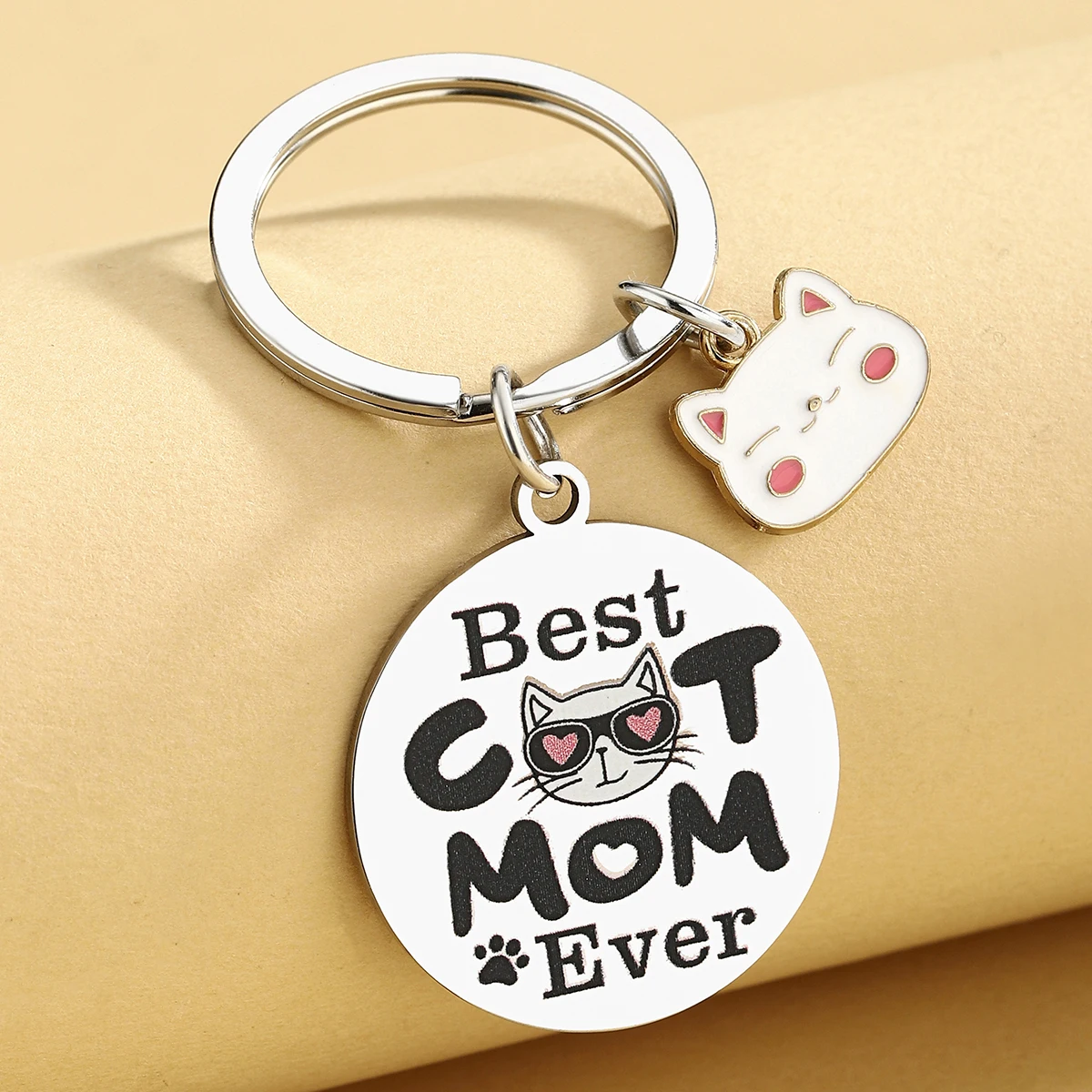 Llavero charms para gatos – Regalo original para amantes de gatos - imagen 3