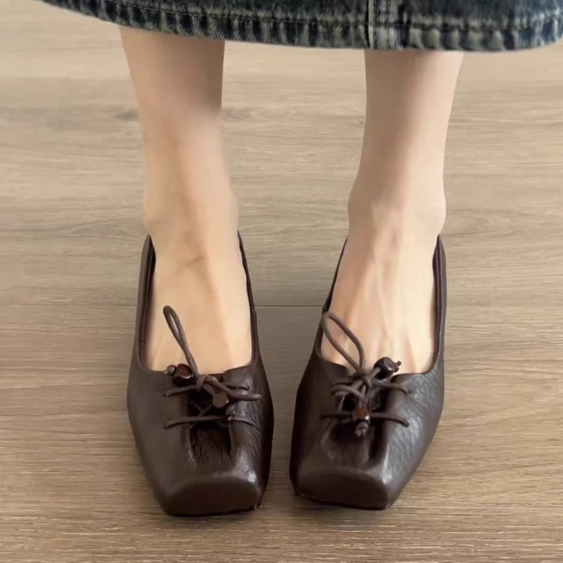 Zapatos para perro de cuero, estilo retro, casuales para caminar - imagen 5