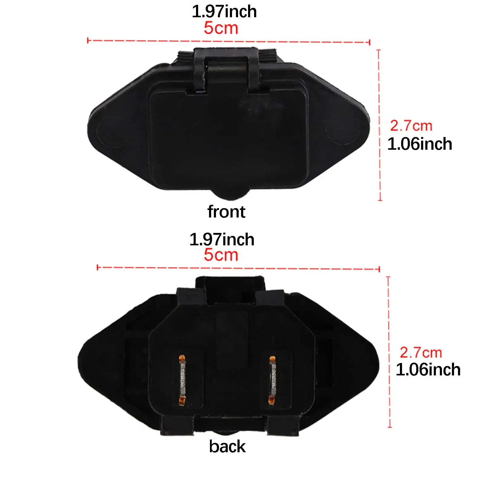 Electric Sprayer Charging Socket Sturdy Replace Spare Parts Wear Resistant ensuring long term performance and resistance to wear Electric Sprayer Charging Socket Sturdy Replace Spare Parts Wear Resistant ensuring long term performance and resistance to wear